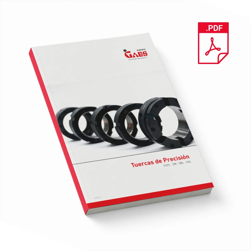 Catálogo tuercas de precisión | Grupo Gaes