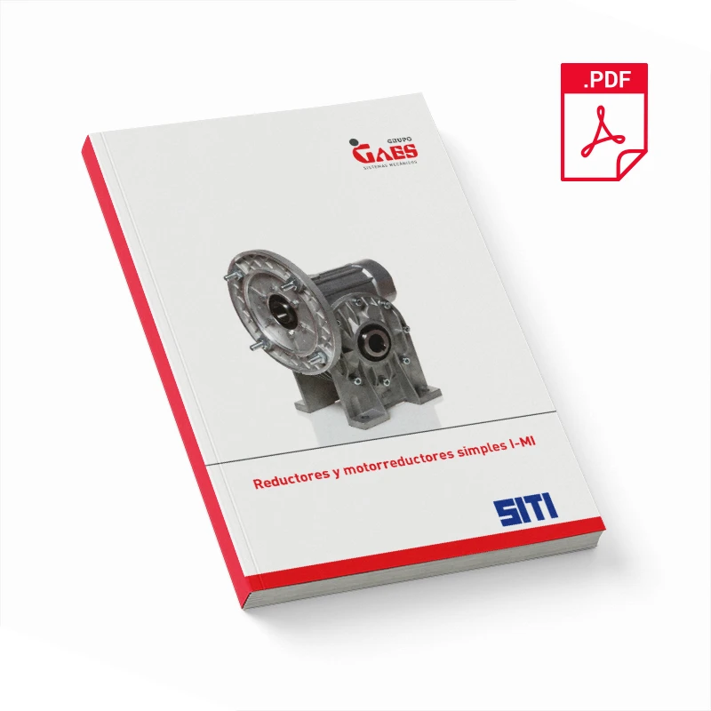 Catálogo reductores y motorreductores simples I-MI | Grupo Gaes