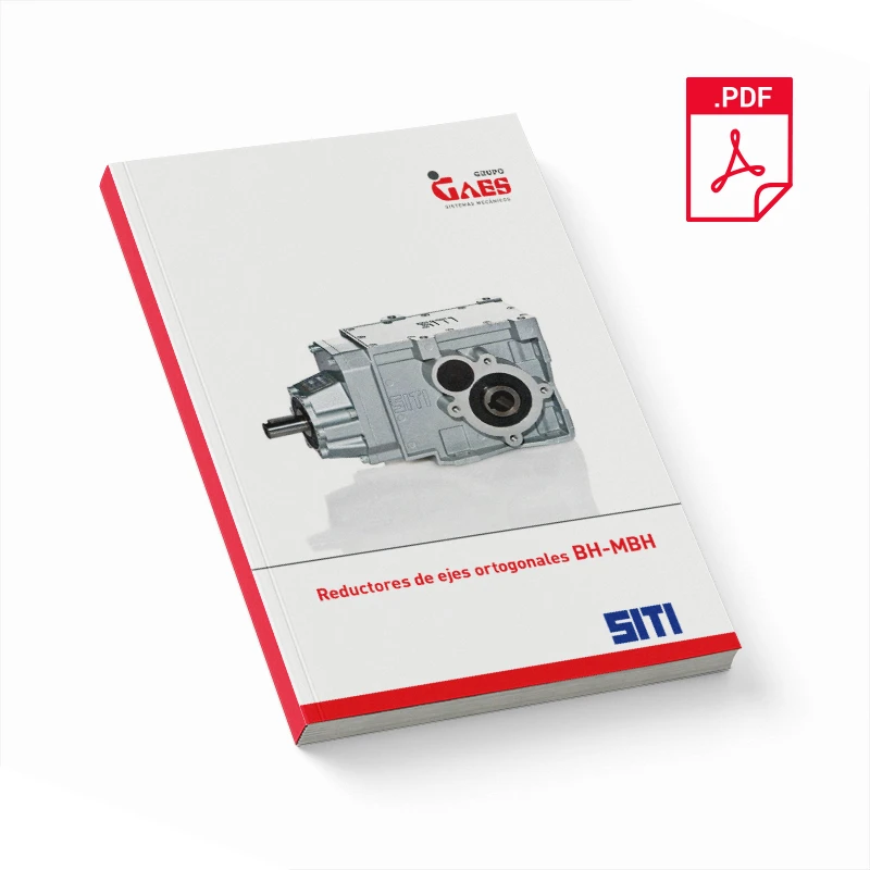 Catálogo reductores de ejes ortogonales BH-MBH | Grupo Gaes