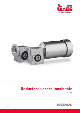 Reductores acero inoxidable WUMA